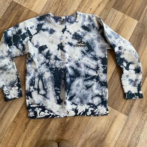 Teton Gravity Research tie dye crewneck